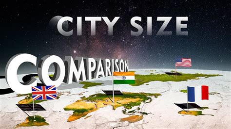 Compare Any Two Cities' Sizes & Populations!.